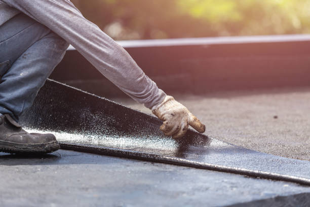 Professional Waterproofing technician working in Point Pleasant, PA